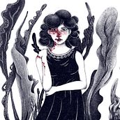 My project in Traditional Drawing Techniques with Procreate course. Projekt z dziedziny Trad, c, jna ilustracja,  R, sunek, Ilustracja c, frowa, Portret, R, sunek c i frow użytkownika Ivan Lopez - 03.01.2022