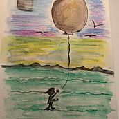 Meine ersten neuen Versuche. Traditional illustration, and Design project by Petra Westermann - 01.03.2022