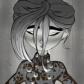 Tristeza. Projekt z dziedziny Trad, c i jna ilustracja użytkownika Tenlu - 03.01.2022