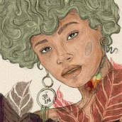 Meu projeto do curso: Retrato Ilustrado com Procreate Ein Projekt aus dem Bereich Traditionelle Illustration, Vektorillustration, Digitale Illustration und Porträtzeichnung von Joyce Ackermann Cavalcanti - 07.01.2022