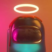 Who's the impostor? | Among Us. 3D, 3D Modeling, Character Animation, 3D Animation, and 3D Character Design project by Chiara Morán González - 11.14.2021