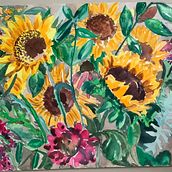 Sunflowers in Toronto . % Roza Alicja tarafından hazırlanan Sulubo, Ve a Resim projesi - 01.04.2022