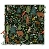 Mon projet du cours : Illustration numérique de motifs inspirés de la faune et la flore. Traditional illustration, Pattern Design, Drawing, Digital Illustration, and Botanical Illustration project by Florence Demange - 01.04.2022