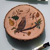 Mi Proyecto del curso: Acuarela sobre madera. Un proyecto de Ilustración tradicional, Bellas Artes y Pintura a la acuarela de Sergio A. - 04.01.2022