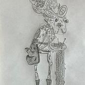 Il mio progetto del corso: Introduzione alla creazione di personaggi stile cartoon. Un progetto di Illustrazione tradizionale, Character design e Disegno di Nicol Carretti - 04.01.2022