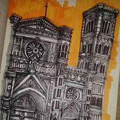Mis Ilustraciones. Traditional illustration, Accessor, Design, Architecture, Fine Arts, Graphic Design, Collage, Pencil Drawing, Drawing, Creativit, and Colored Pencil Drawing project by Paula Buenvecino - 01.01.2022