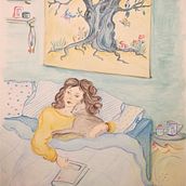 My project in Exploratory Sketchbook: Find Your Drawing Style course. Un proyecto de Ilustración tradicional, Bocetado, Creatividad, Dibujo, Pintura a la acuarela, Sketchbook y Pintura gouache de Giorgia - 04.01.2022