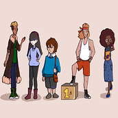 Meu projeto do curso: Introdução ao desenho de personagens para animação e videogames. Een project van Traditionele illustratie, Animatie, Ontwerp van personages, Videogames y Videogame-ontwerp van mariefcosta - 20.01.2022