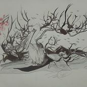 La vida solamente es una. Een project van Traditionele illustratie,  Tekening, Realistische tekening y Naturalistische illustratie van Francisco Ortiz Delgado - 28.12.2021