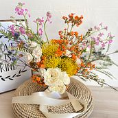 Mi Proyecto del curso: Creación de ramos de flores desde cero . % Perla Cervantes Moreno tarafından hazırlanan Kendin Yap, Ve Çiçek ve Bitki Tasarımı projesi - 01.04.2022