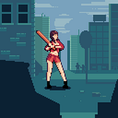 My project in Introduction to Character Design in Pixel Art course. Character Design, Video Games, Pixel Art, and Game Design project by Mikhail Ushakov - 12.31.2021