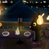 Meu projeto do curso: Ilustração digital cinematográfica com Photoshop. Un proyecto de Ilustración tradicional, Ilustración digital y Concept Art de awdreygois - 05.01.2022