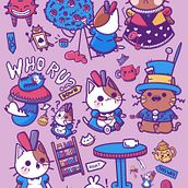 My project in Kawaii-Style Story Illustration course. Ilustração tradicional, Design de personagens, Ilustração digital, e Mangá projeto de brocolily - 04.01.2022