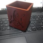 Lapizero / maceta de escritorio personalizado a pedido.. 3D, Industrial Design, Product Design, 3D Modeling, and 3D Design project by Daniel Palla - 01.05.2022