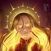 Mi Proyecto del curso: Iluminación y color para retratos digitales en Photoshop . Traditional illustration, Digital Illustration, and Digital Painting project by Paula Vizcaino - 01.05.2022