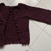 Il mio progetto del corso: Top-down: capi interi all'uncinetto. Een project van  Modeontwerp, Textiel, DIY, Haken y Textielontwerp van erica1989 - 05.01.2022