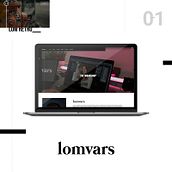 Web Design - Lomvars. Web Design, and Web Development project by Jomar Cruz - 01.05.2022
