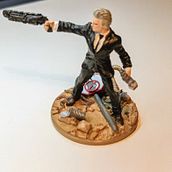 Peinture de figurine : jeu chronicle X. Pintura projeto de dutilleulm - 05.01.2022