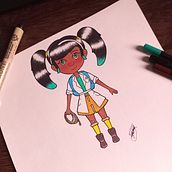 Meu projeto do curso: Design de personagens para animação com Photoshop. Animation, Character Design, and Character Animation project by Barbara Sicca - 01.05.2022
