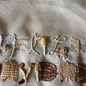 Mi Proyecto del curso: Introducción al bordado en relieve. Embroider project by Raquel Biciego Sanchez - 11.15.2021