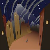 Night Scene - Digital Illustration, Personal Project. Traditional illustration project by Jorgen Atlokke - 11.23.2021
