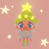 My project in Kawaii Character Creation in 3D with Blender  course. Traditional illustration, Character Design, Digital Illustration, 3D Modeling, and Manga project by Юля Иванова - 01.05.2022