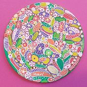 My project in Botanical Patterns in a Sketchbook: Conquer the Blank Page course. Un projet de Illustration traditionnelle, Création de motifs, Illustration botanique , et Carnet de croquis de maryam_rahmati11 - 06.01.2022