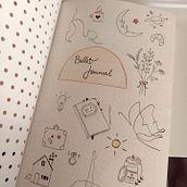 My project in Creative Bullet Journal: Planning and Creativity course. Un proyecto de Ilustración tradicional, Lettering, Dibujo, H, lettering, Gestión y productividad							 de justine_l - 06.01.2022
