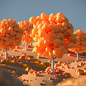 My project in 3D Animation with Cinema 4D and Redshift for Beginners course. Un progetto di 3D, Animazione 3D, Modellazione 3D e Progettazione 3D di tktandog - 06.01.2022