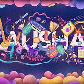 My project in Illustration in Photoshop: Enchant with Color and Texture course. Traditional illustration, and Digital Illustration project by Kaushal Raghuraman - 01.06.2022