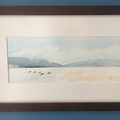 Mon projet du cours : Paysages atmosphériques à l'aquarelle. Un proyecto de Bellas Artes, Pintura y Pintura a la acuarela de Josée DIon - 06.01.2022