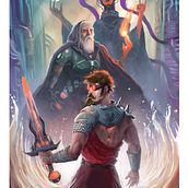 Meu projeto do curso: Ilustração sci-fi e fantasy no Procreate . % Luís Dourado tarafından hazırlanan Tasarım, Geleneksel illüstras, on, Dijital İllüstras, on, Ve Dijital Tasarım projesi - 01.03.2022