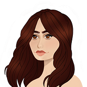 Profile Study . Ilustrație tradițională de Faith L. - 01.06.2022