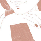 Hand and Mouth Study . Ilustrație tradițională de Faith L. - 01.06.2022