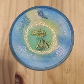 Meu projeto do curso: Técnicas básicas de bordado e aquarela. Un progetto di Pittura, Pittura ad acquerello, Ricamo e Textile Design di Marina Boscato - 06.01.2022