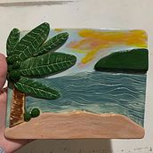 Meu projeto do curso: Técnicas de ilustração e modelagem em cerâmica. Un progetto di Illustrazione tradizionale, Artigianato, Belle arti e Ceramica di Valentina Brocker Junqueira - 07.01.2022