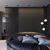 Primary Bedroom Interior Design . Un progetto di Interior design di R Ash - 07.01.2022