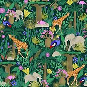 Projekt z kursu: Cyfrowa ilustracja wzorów zainspirowanych naturą. Traditional illustration, Pattern Design, Drawing, Digital Illustration, and Botanical Illustration project by Ola Dryszel - 01.07.2022