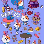 Il mio progetto del corso: Illustrazione di una storia in stile kawaii. Een project van Traditionele illustratie, Ontwerp van personages, Digitale illustratie y Manga van romanatisamantha4 - 07.01.2022