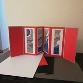 Mi Proyecto del curso: Encuadernación sin pliegues de tu obra gráfica . Arte și meșteșuguri, Arte plastice, Legarea cărților și DIY de Maria Silvia Zang de Schvetz - 01.07.2022