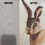 Mi Proyecto del curso: Técnicas experimentales de acuarela para principiantes. Un proyecto de Ilustración tradicional, Bellas Artes, Pintura a la acuarela e Ilustración naturalista				 de Miranda Valentina Rojas Camacaro - 03.01.2022