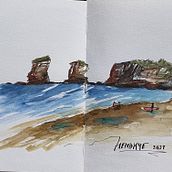Sketchbook. Een project van  Schetsen van Jacob Philippe - 07.01.2022