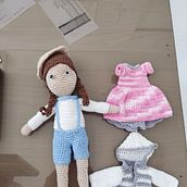 Mi Proyecto del curso: Amigurumi: diseño de ropa, pelo y complementos. Amigurumi project by mjimenars17 - 01.07.2022