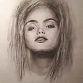 Mijn project van de cursus: Artistiek portretteren met houtskool: sferen creëren . % Leenakaisa Oksanen tarafından hazırlanan Geleneksel illüstras, on, Güzel sanatlar, Çizim, Portre Çizimi, Gerçekçi Çizim, Ve Sanatsal Çizim projesi - 01.07.2022