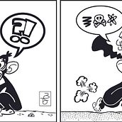 Meu projeto do curso: Humor gráfico: a tirinha nossa de cada dia nos dai hoje. Un proyecto de Ilustración tradicional, Cómic, Dibujo a lápiz, Dibujo y Narrativa de ROBERTO FLÁVIO GOMES DE LIMA - 07.01.2022