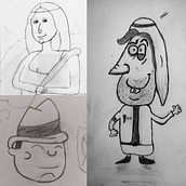 Meu projeto do curso: Introdução à criação de personagens estilo cartoon. Traditional illustration, Character Design, and Drawing project by eduardo.hawatt - 01.07.2022