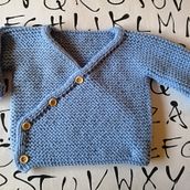 Mi Proyecto del curso: Tejido de punto para prendas infantiles. Un progetto di Fashion design, Fiber Art, DIY, Maglia e Textile Design di jnporras - 07.01.2022