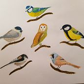 My project in Artistic Watercolor Techniques for Illustrating Birds course. Traditional illustration, Watercolor Painting, Realistic Drawing, and Naturalistic Illustration project by crysella - 01.06.2022
