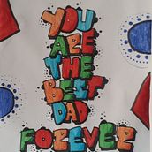 Para el mejor padre. Un progetto di Design e Lettering di Daniel Felipe Campuzano Mesa - 08.01.2022