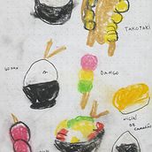 Comidas japonesas-Curso personagens kawaii em 3D. Traditional illustration, and 3D project by Barbara Alfonzo - 01.08.2022